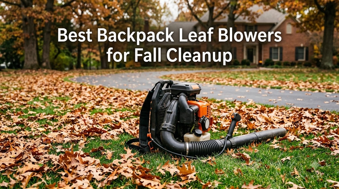 Best Backpack Leaf Blowers for Fall Cleanup