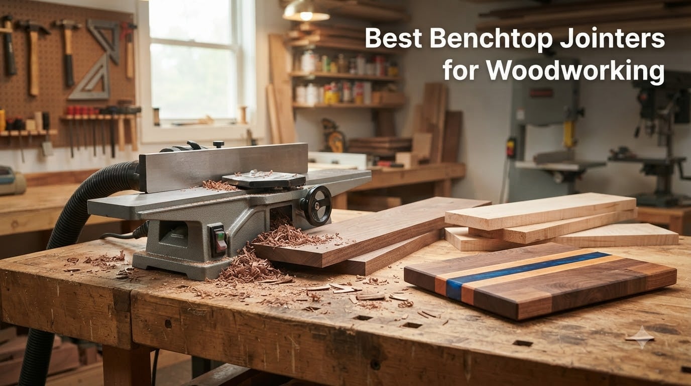 Best Benchtop Jointers for Woodworking