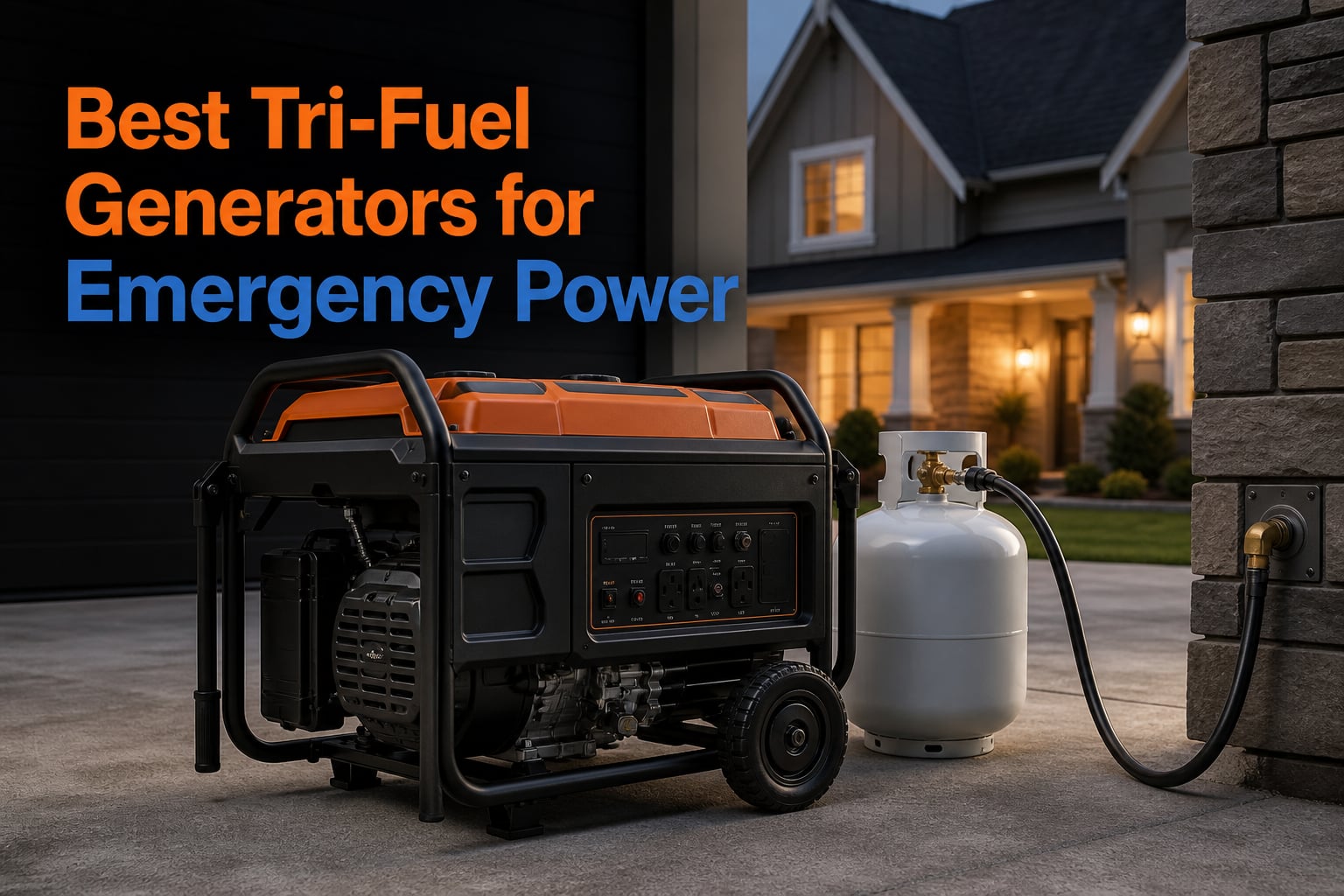 Best Tri-Fuel Generators for Emergency Power
