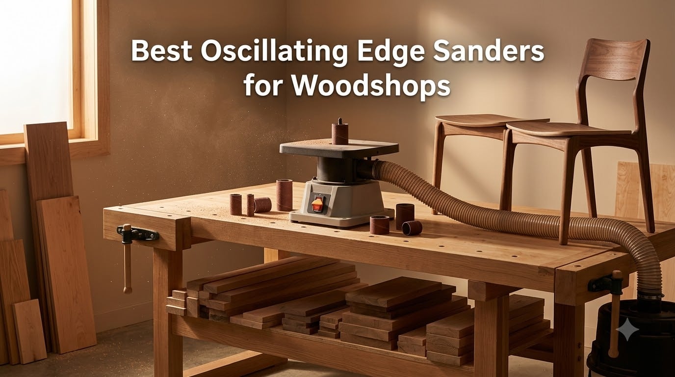 Best Oscillating Edge Sanders for Woodshops