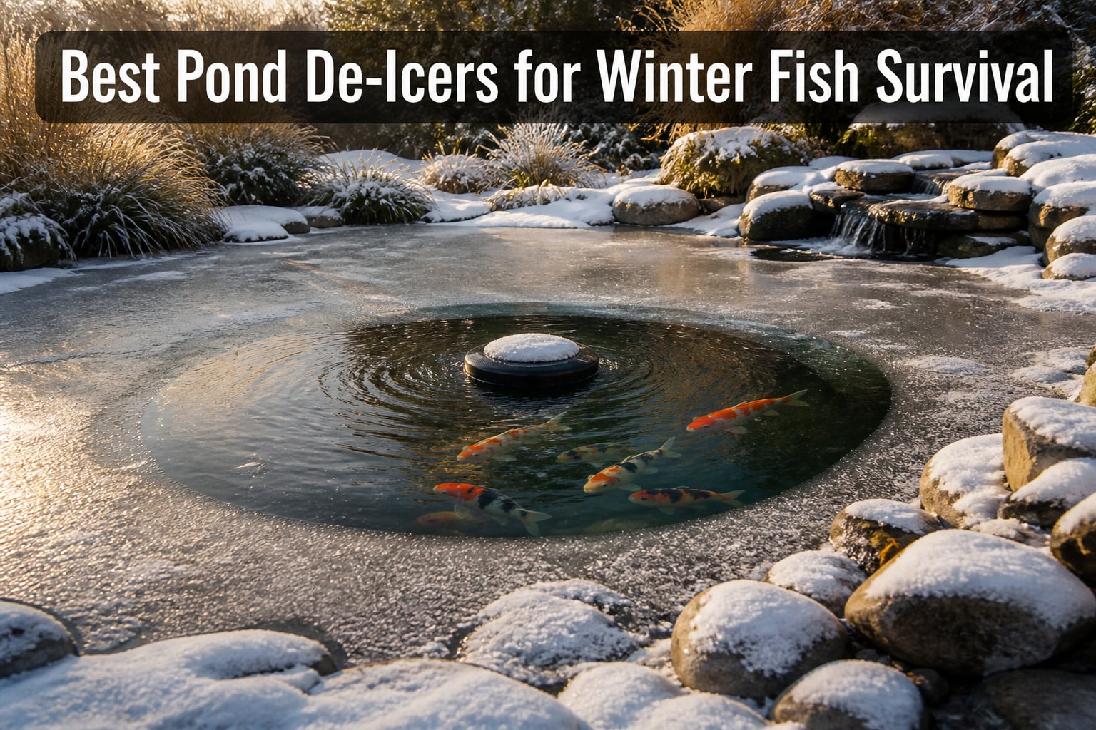 Best Pond De-Icers for Winter Fish Survival