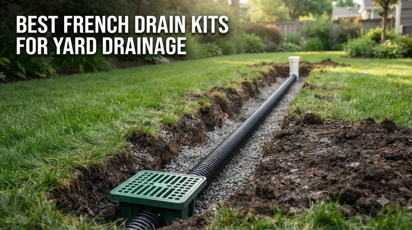 Best French Drain Kits for Yard Drainage
