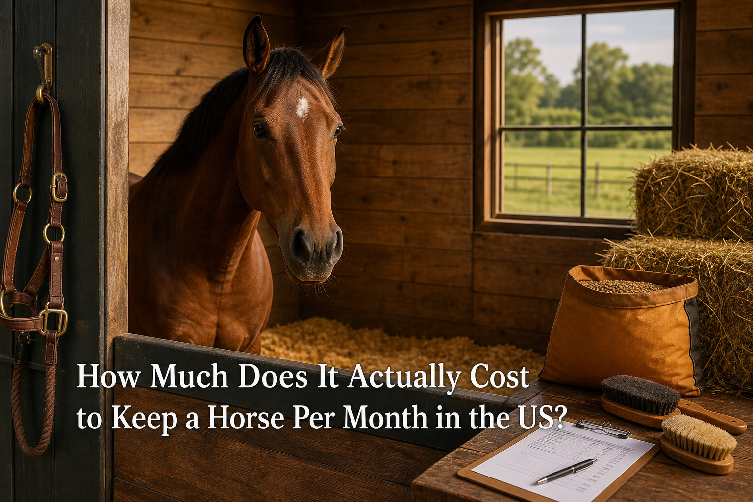 How Much Does It Actually Cost to Keep a Horse Per Month in the US?