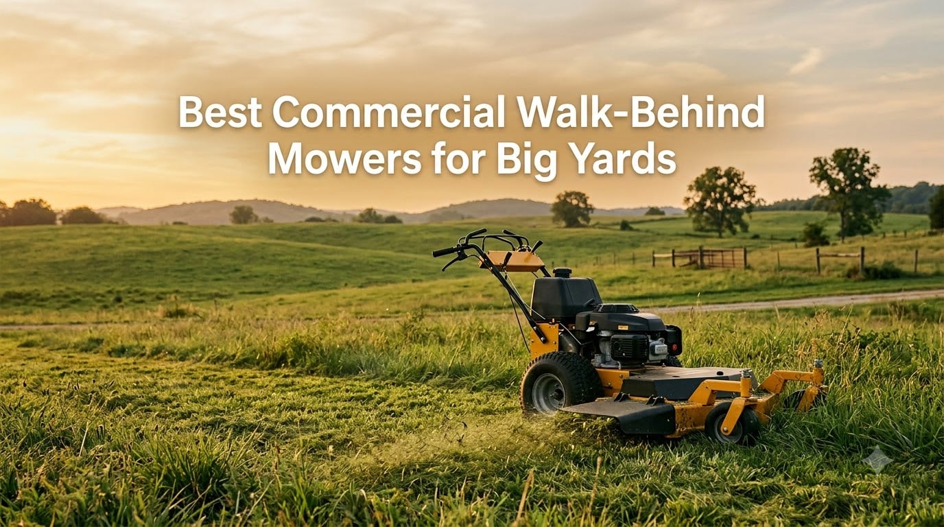 Best Commercial Walk-Behind Mowers for Big Yards