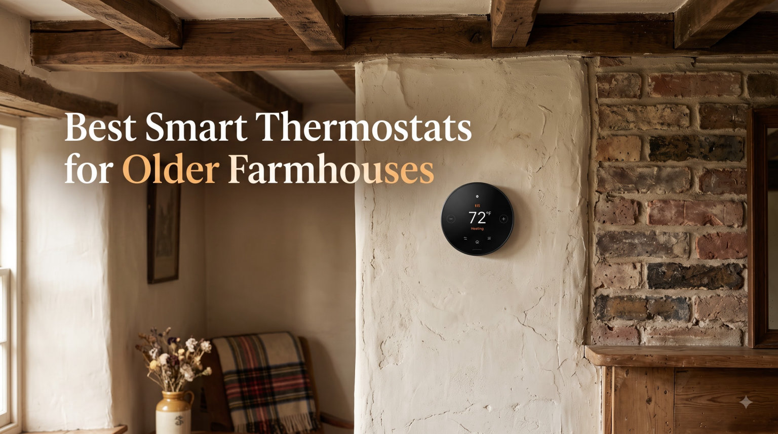Best Smart Thermostats for Older Farmhouses