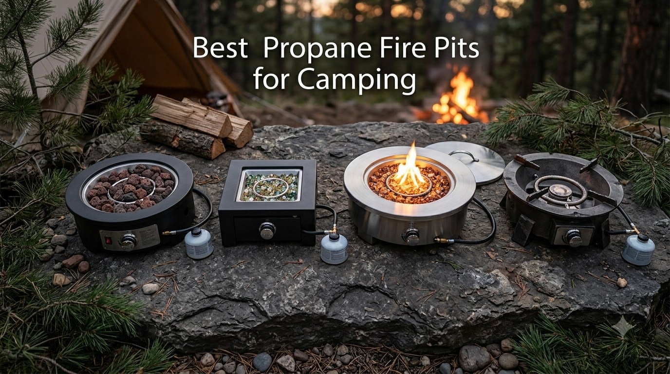 Best Propane Fire Pits for Camping