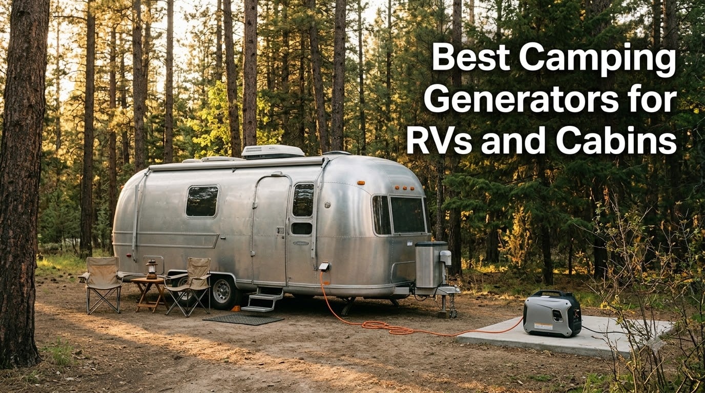 Best Camping Generators for RVs and Cabins