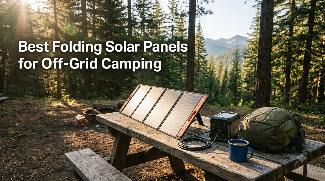 Best Folding Solar Panels for Off-Grid Camping