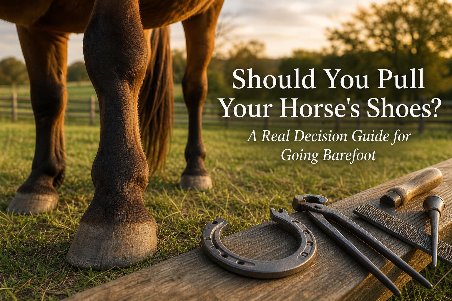 Should You Pull Your Horse's Shoes? A Real Decision Guide for Going Barefoot