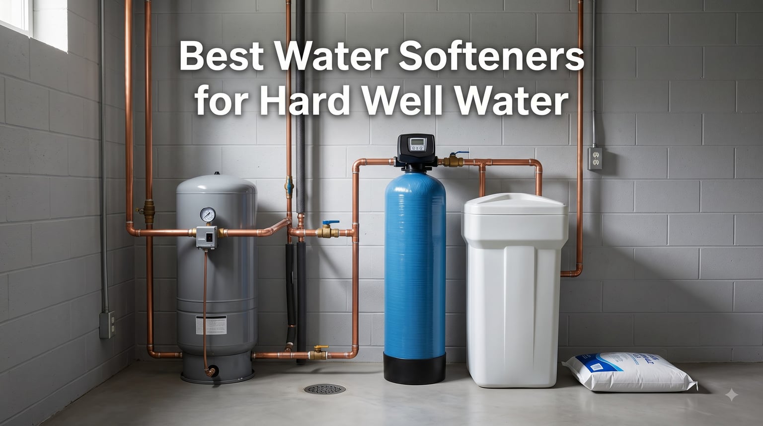 Best Water Softeners for Hard Well Water