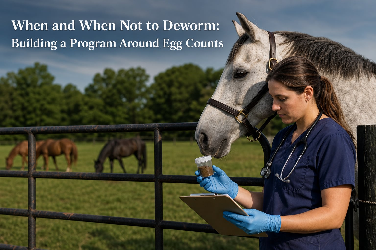 When and When Not to Deworm: Building a Program Around Egg Counts