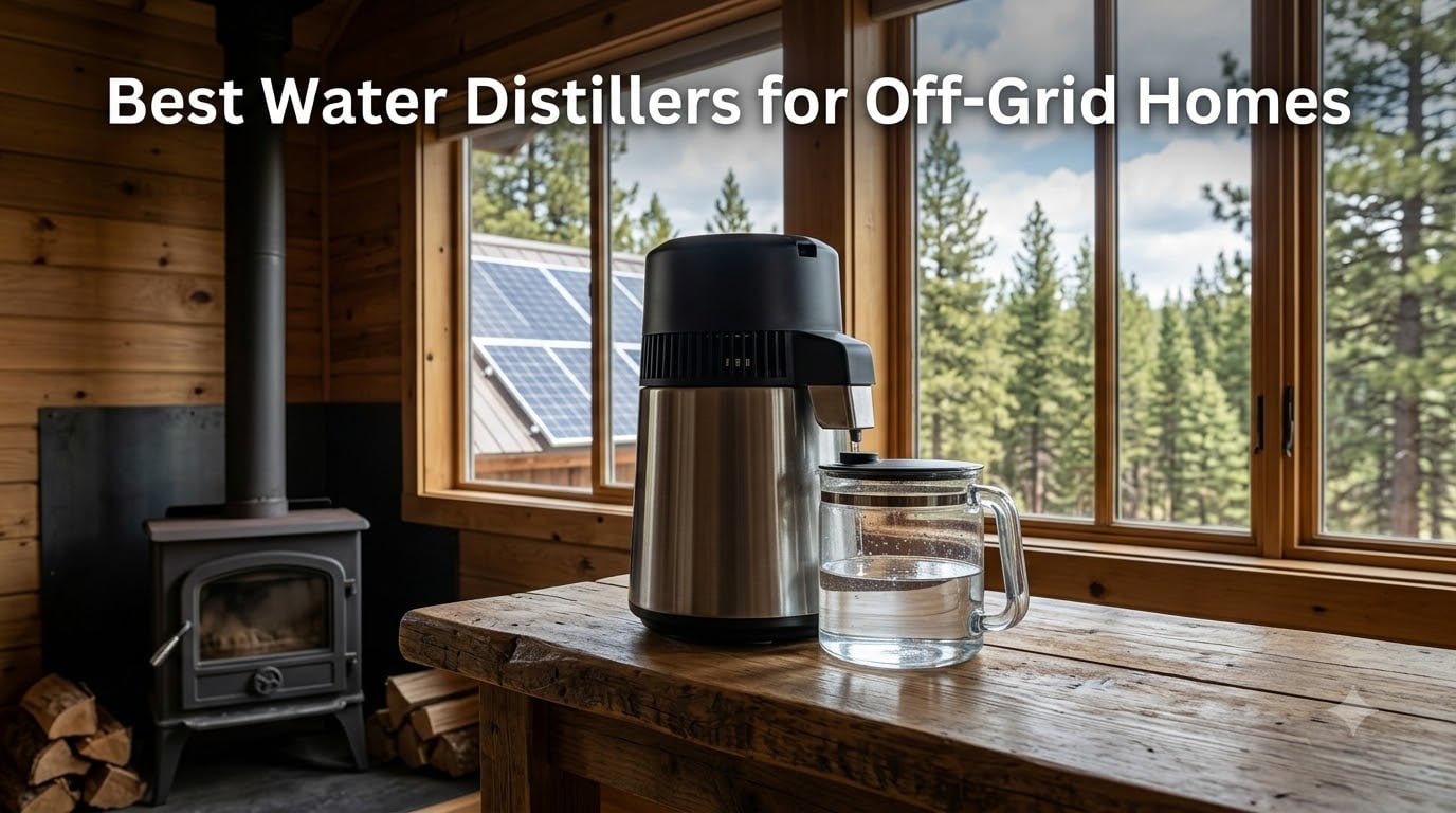 Best Water Distillers for Off-Grid Homes