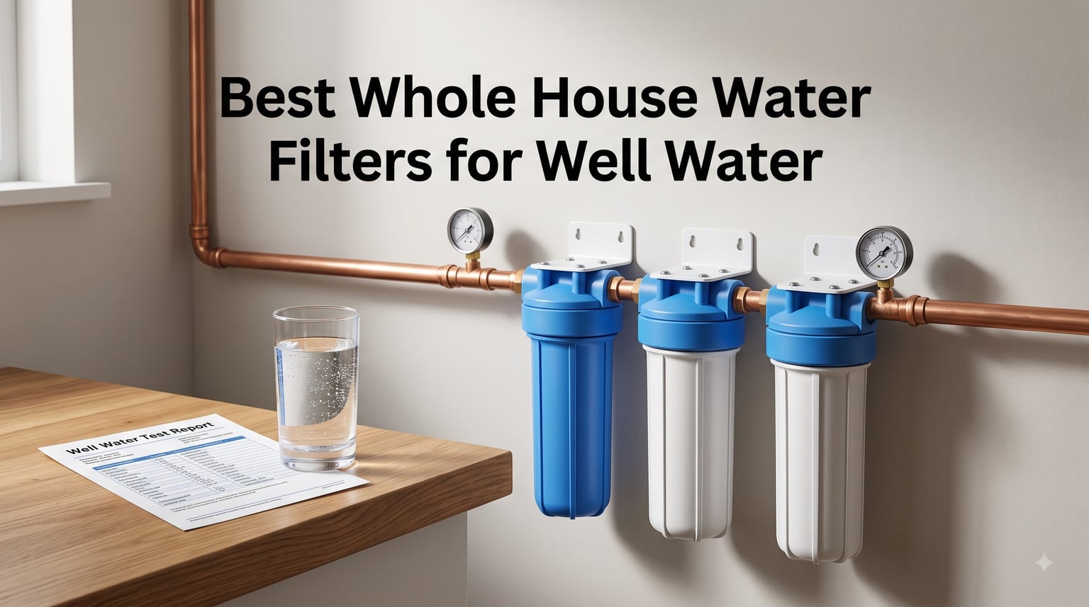 Best Whole House Water Filters for Well Water