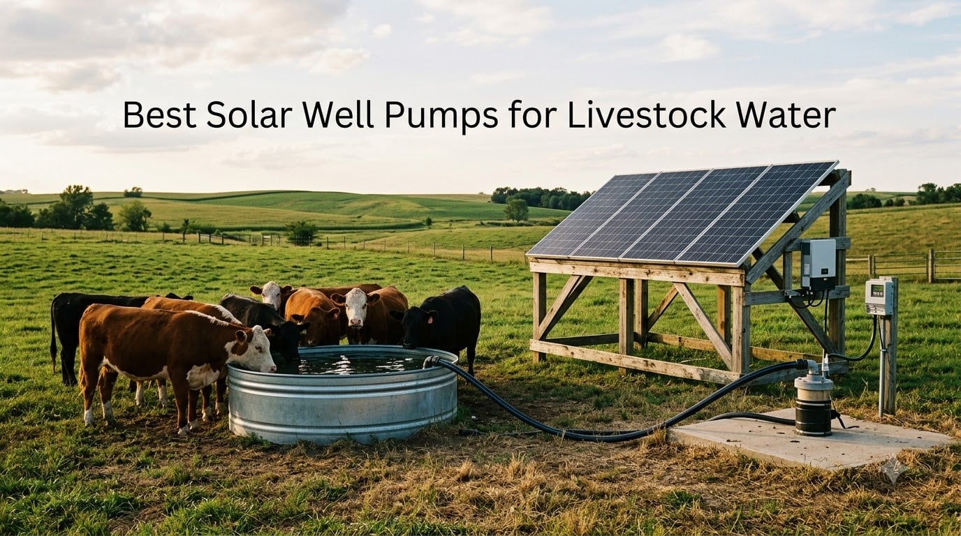 Best Solar Well Pumps for Livestock Water