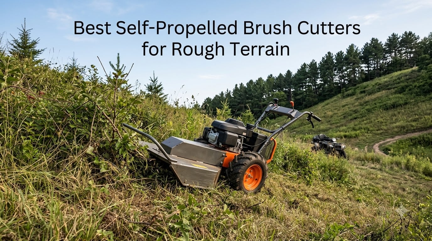 Best Self-Propelled Brush Cutters for Rough Terrain