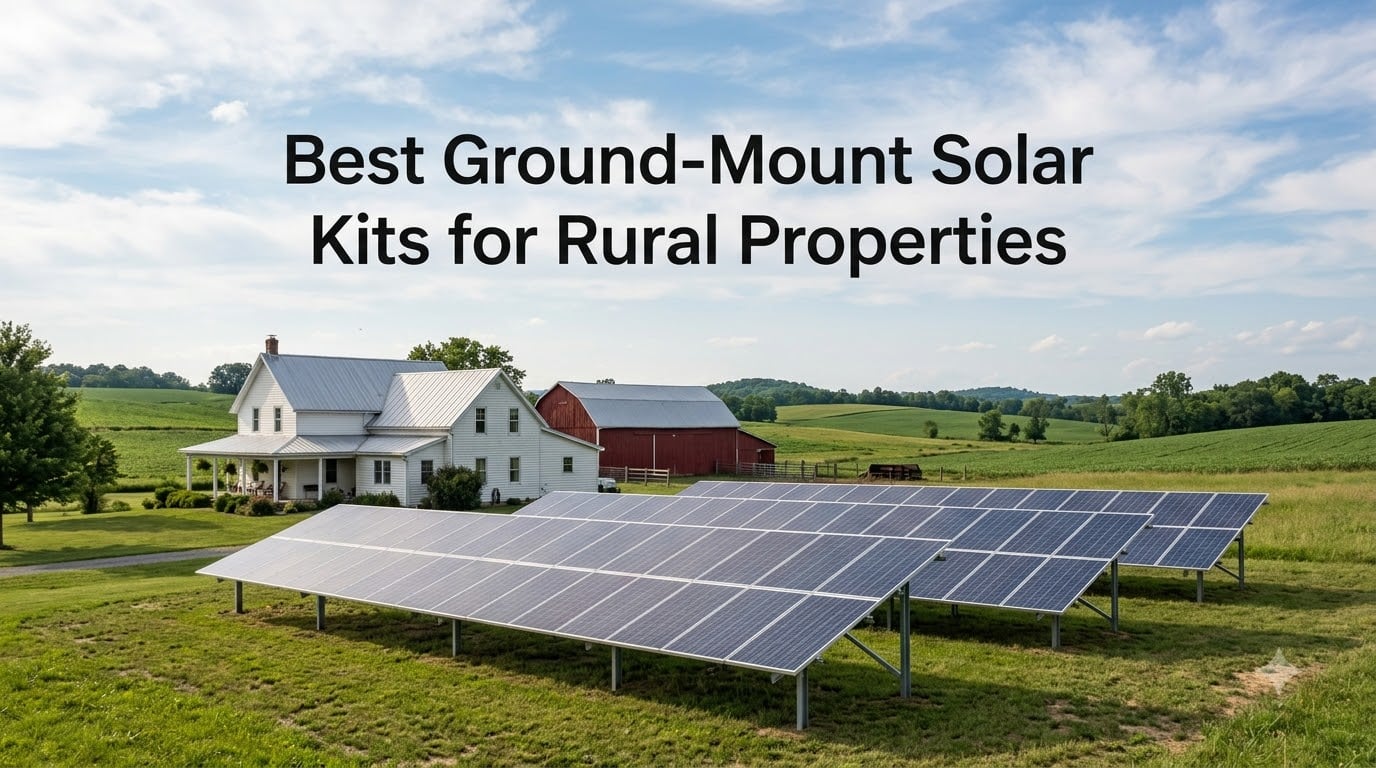 Best Ground-Mount Solar Kits for Rural Properties