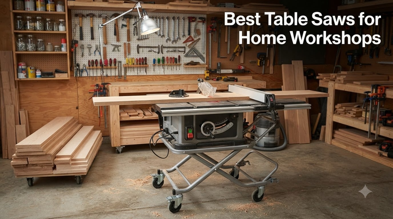 Best Table Saws for Home Workshops