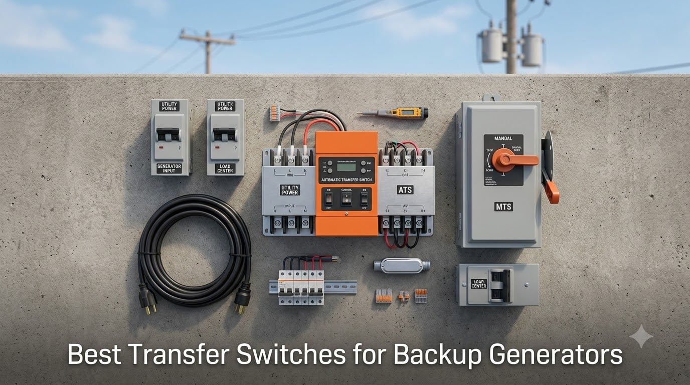 Best Transfer Switches for Backup Generators