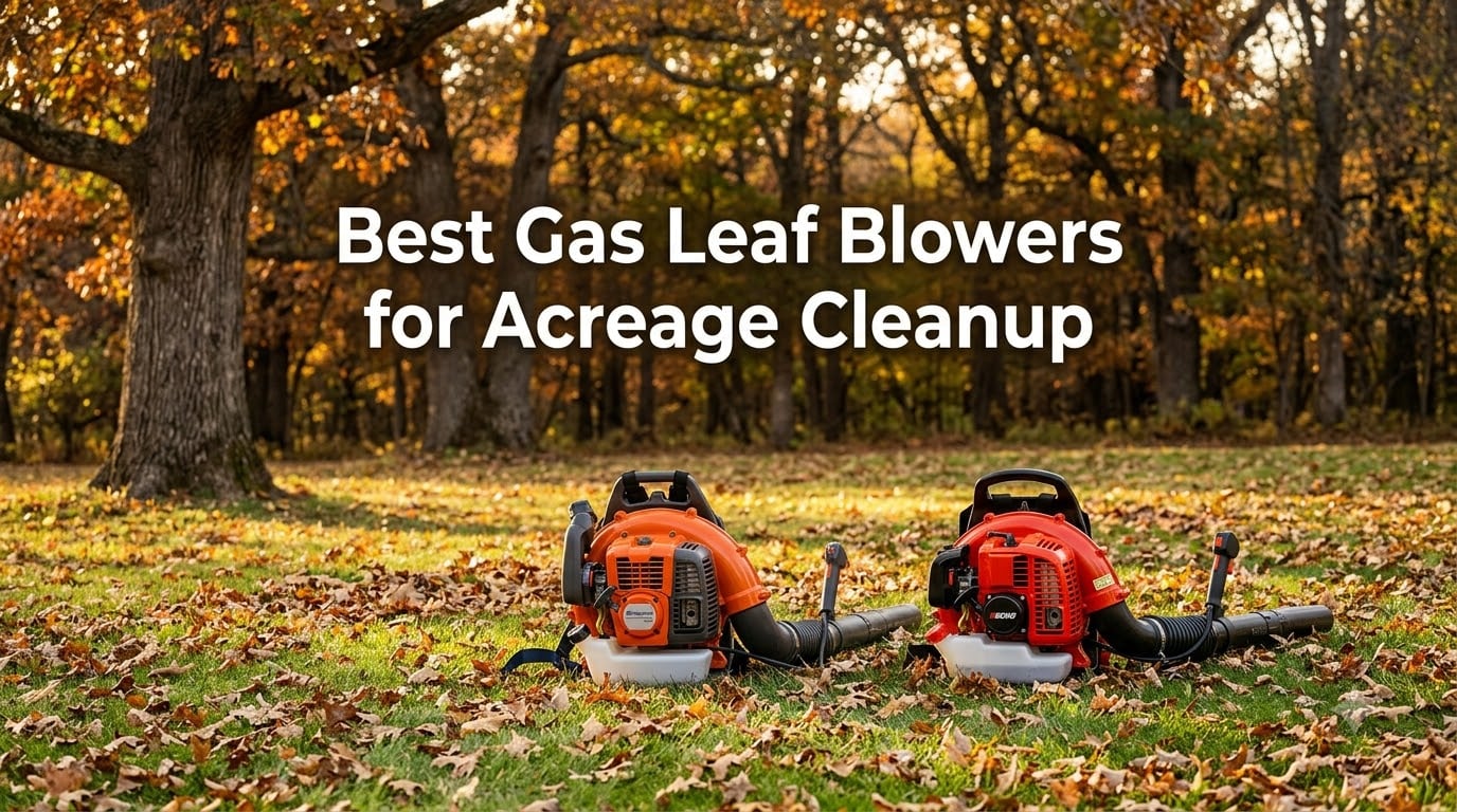 Best Gas Leaf Blowers for Acreage Cleanup