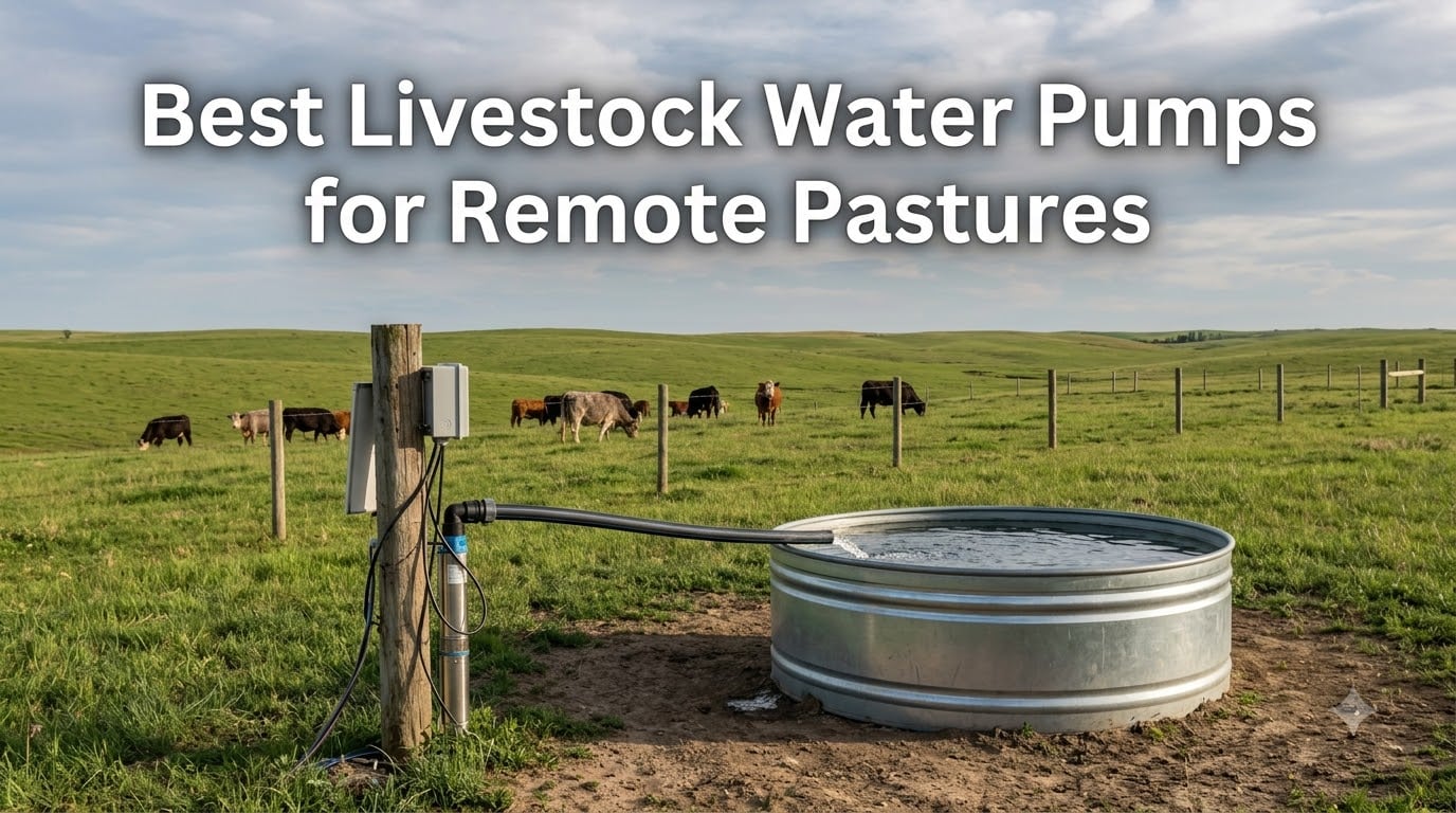 Best Livestock Water Pumps for Remote Pastures