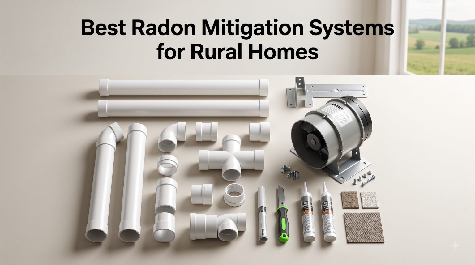 Best Radon Mitigation Systems for Rural Homes