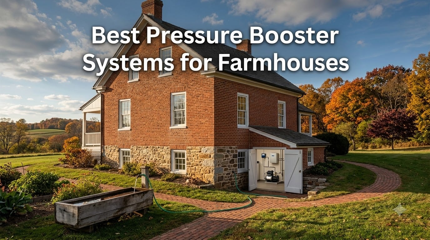 Best Pressure Booster Systems for Farmhouses