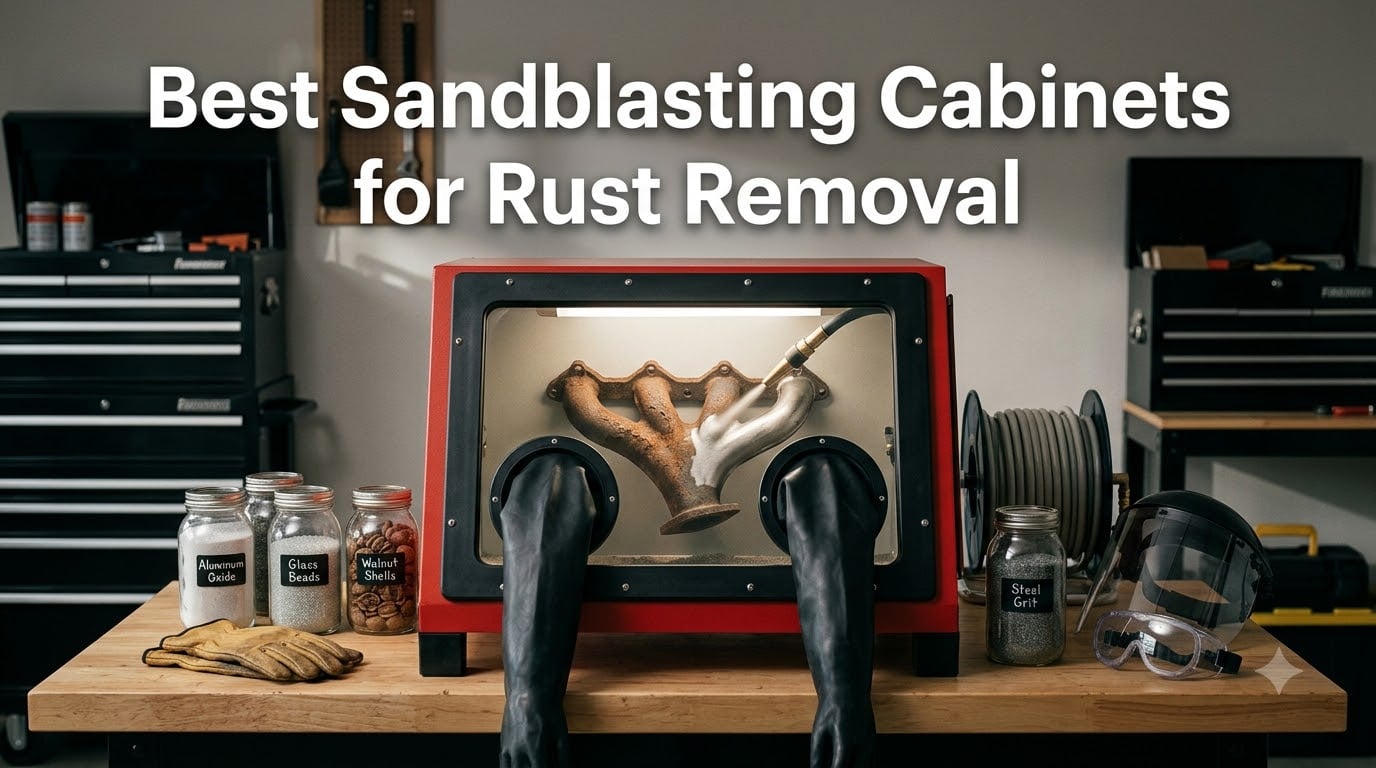 Best Sandblasting Cabinets for Rust Removal