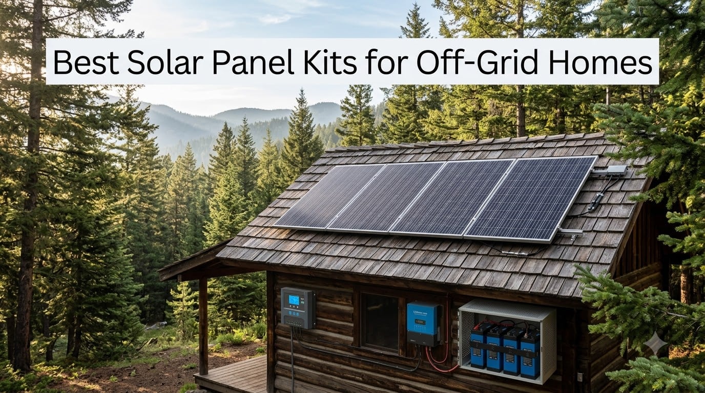 Best Solar Panel Kits for Off-Grid Homes