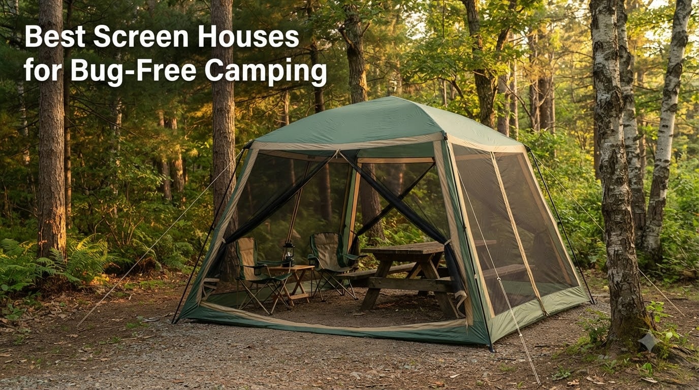 Best Screen Houses for Bug-Free Camping