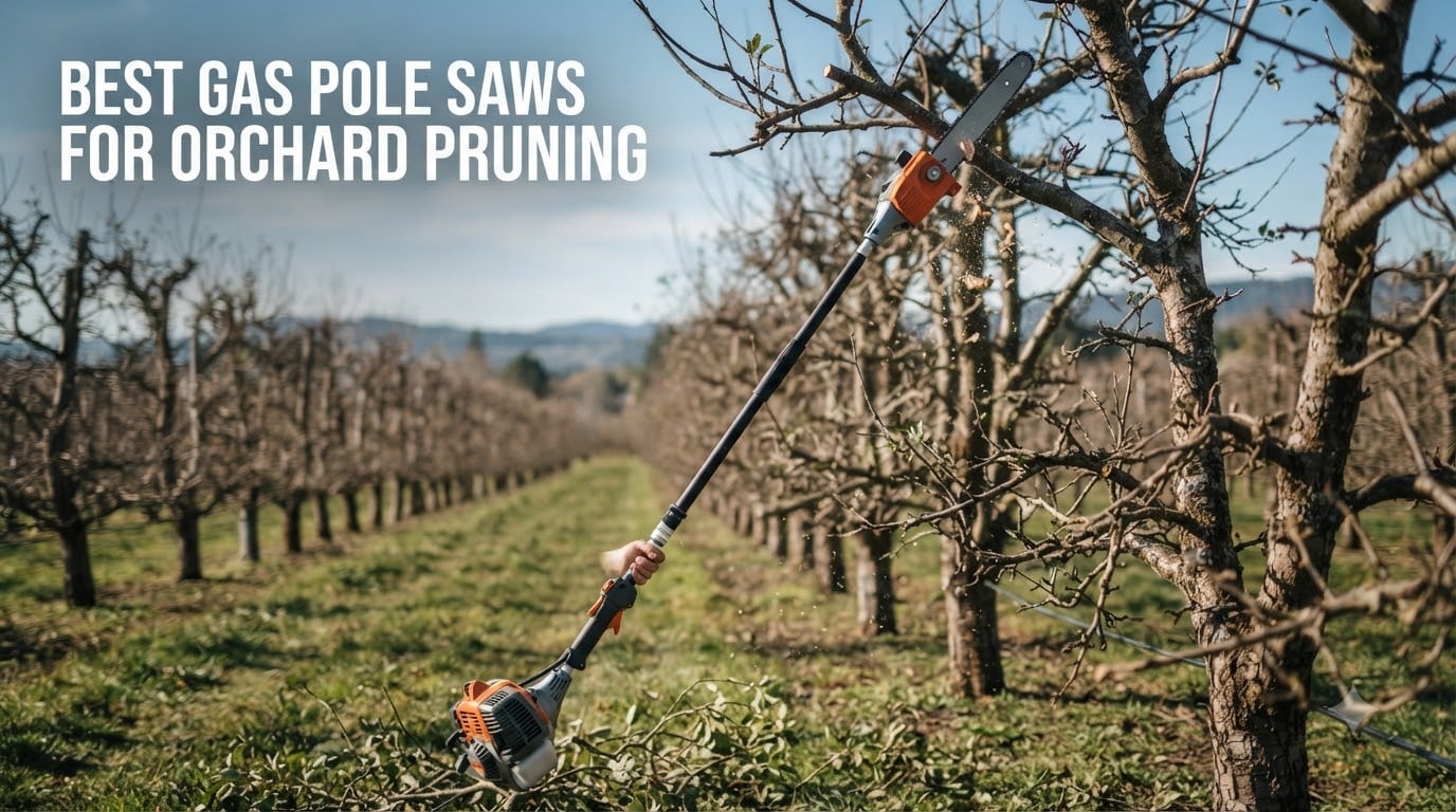 Best Gas Pole Saws for Orchard Pruning