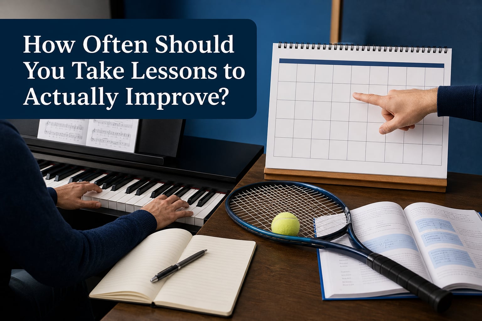 How Often Should You Take Lessons to Actually Improve?
