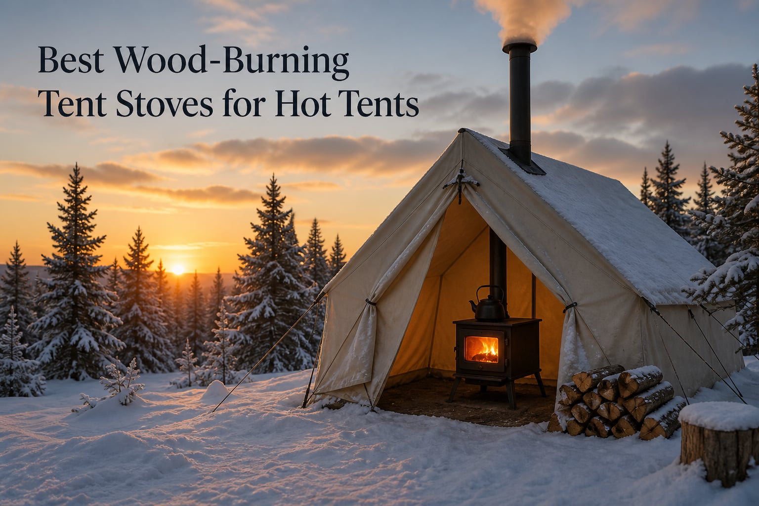 Best Wood-Burning Tent Stoves for Hot Tents