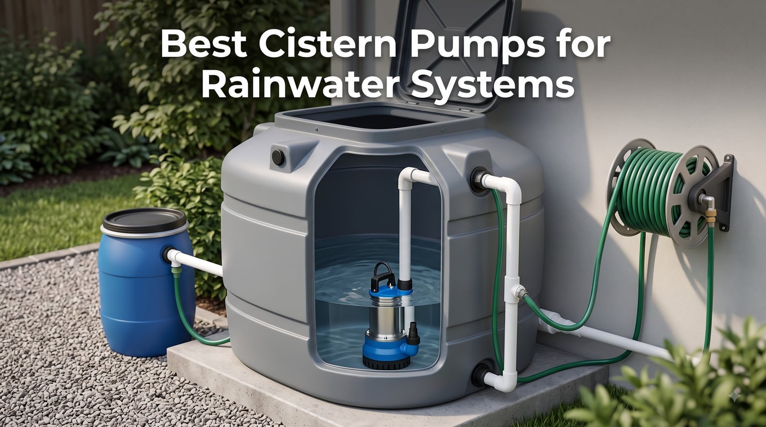 Best Cistern Pumps for Rainwater Systems