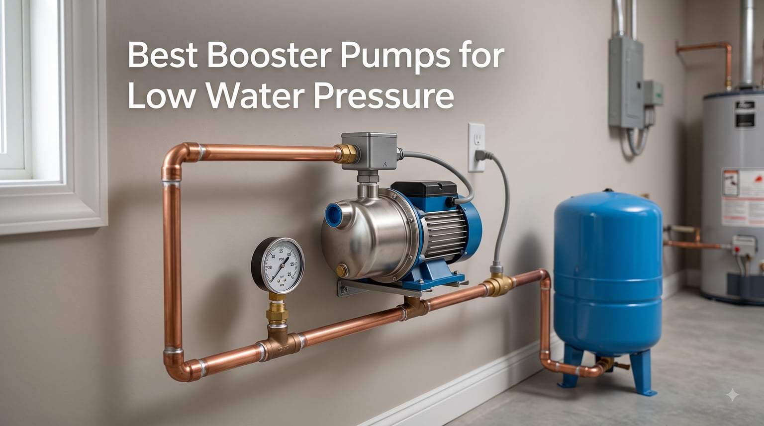 Best Booster Pumps for Low Water Pressure