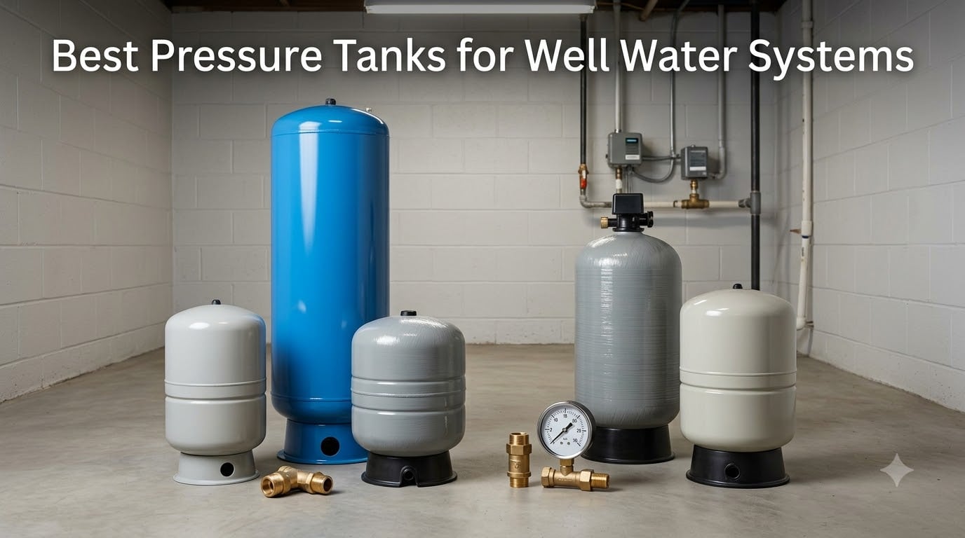 Best Pressure Tanks for Well Water Systems