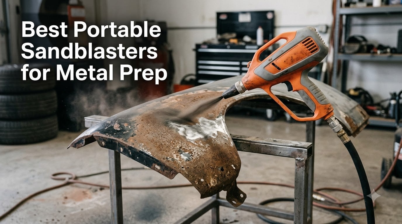 Best Portable Sandblasters for Metal Prep