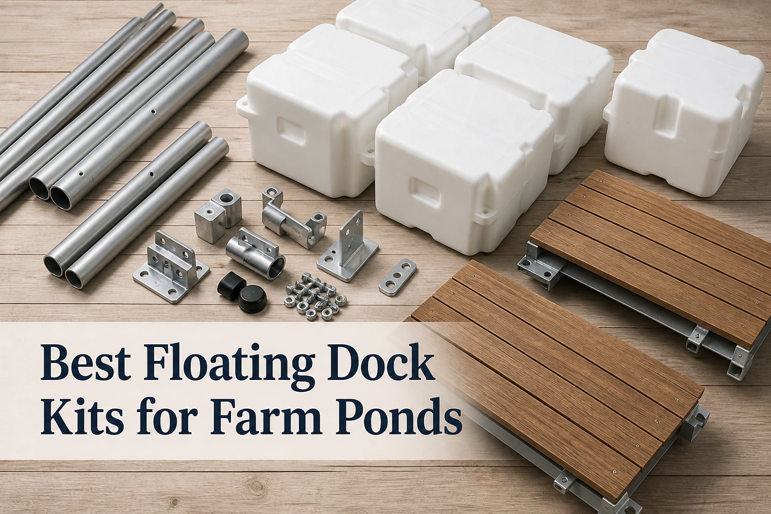 Best Floating Dock Kits for Farm Ponds