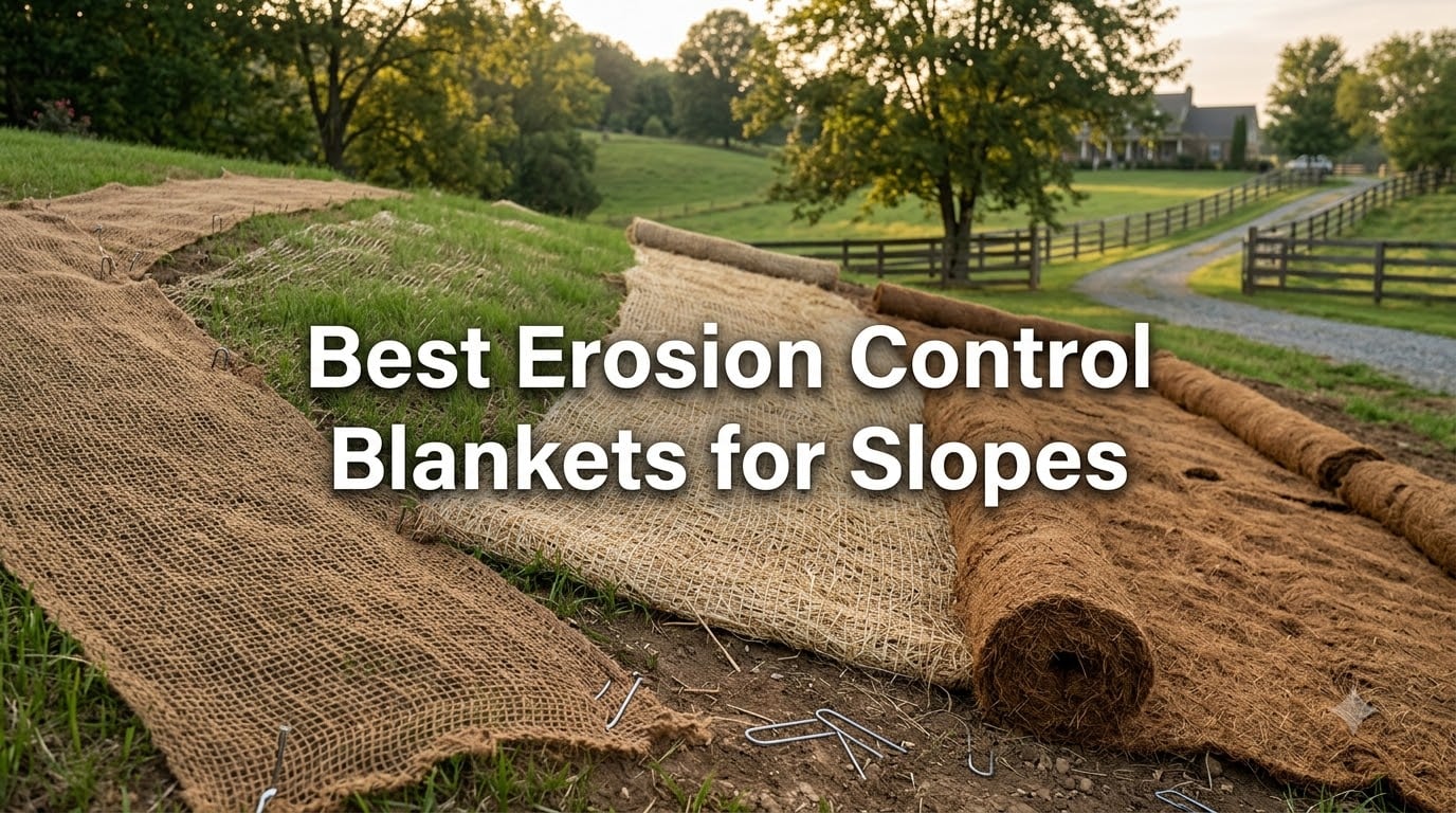 Best Erosion Control Blankets for Slopes
