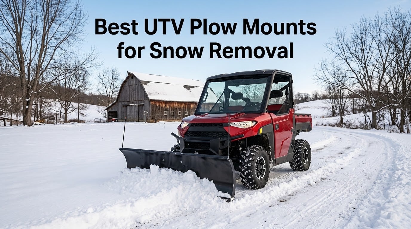 Best UTV Plow Mounts for Snow Removal