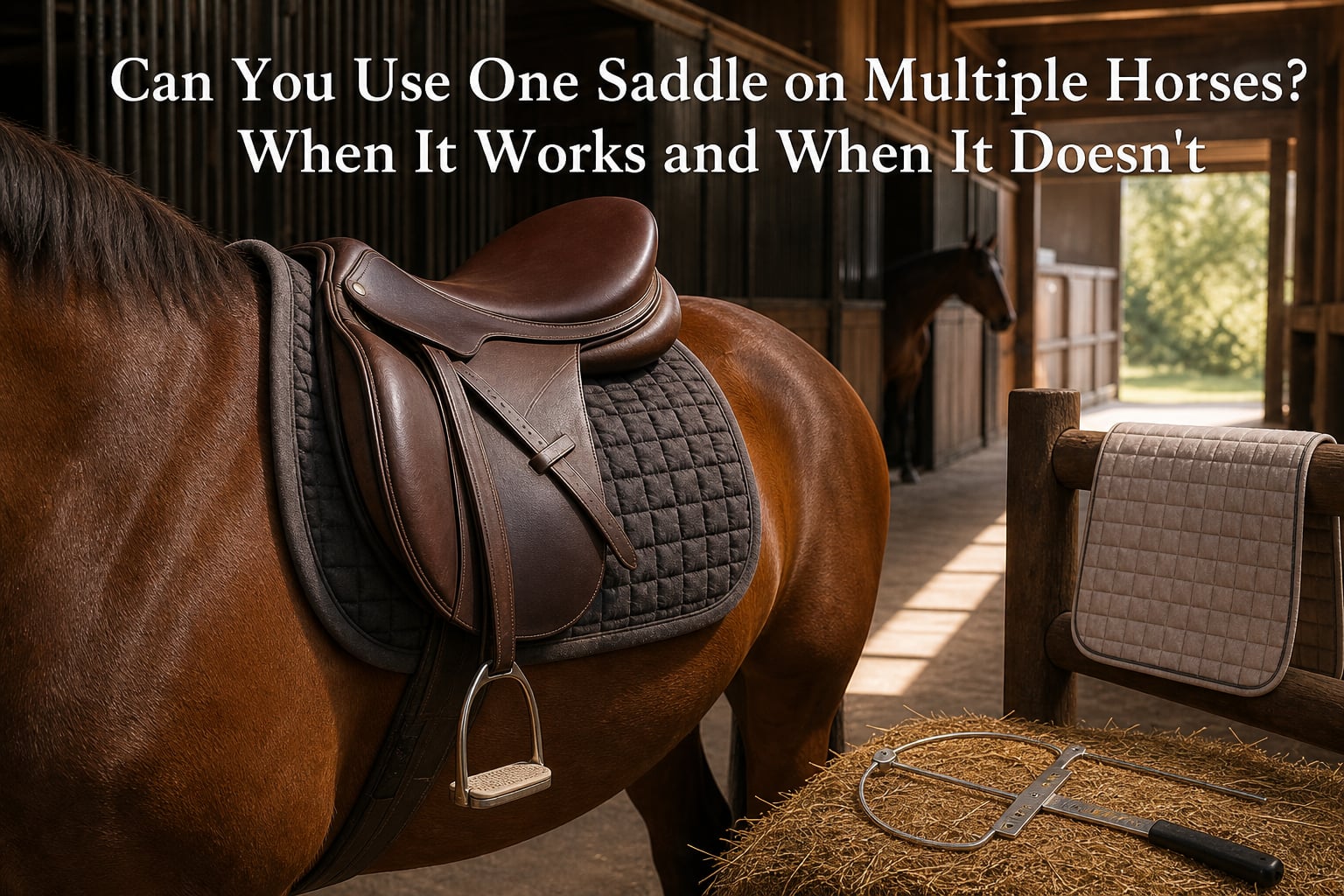 Can You Use One Saddle on Multiple Horses? When It Works and When It Doesn't