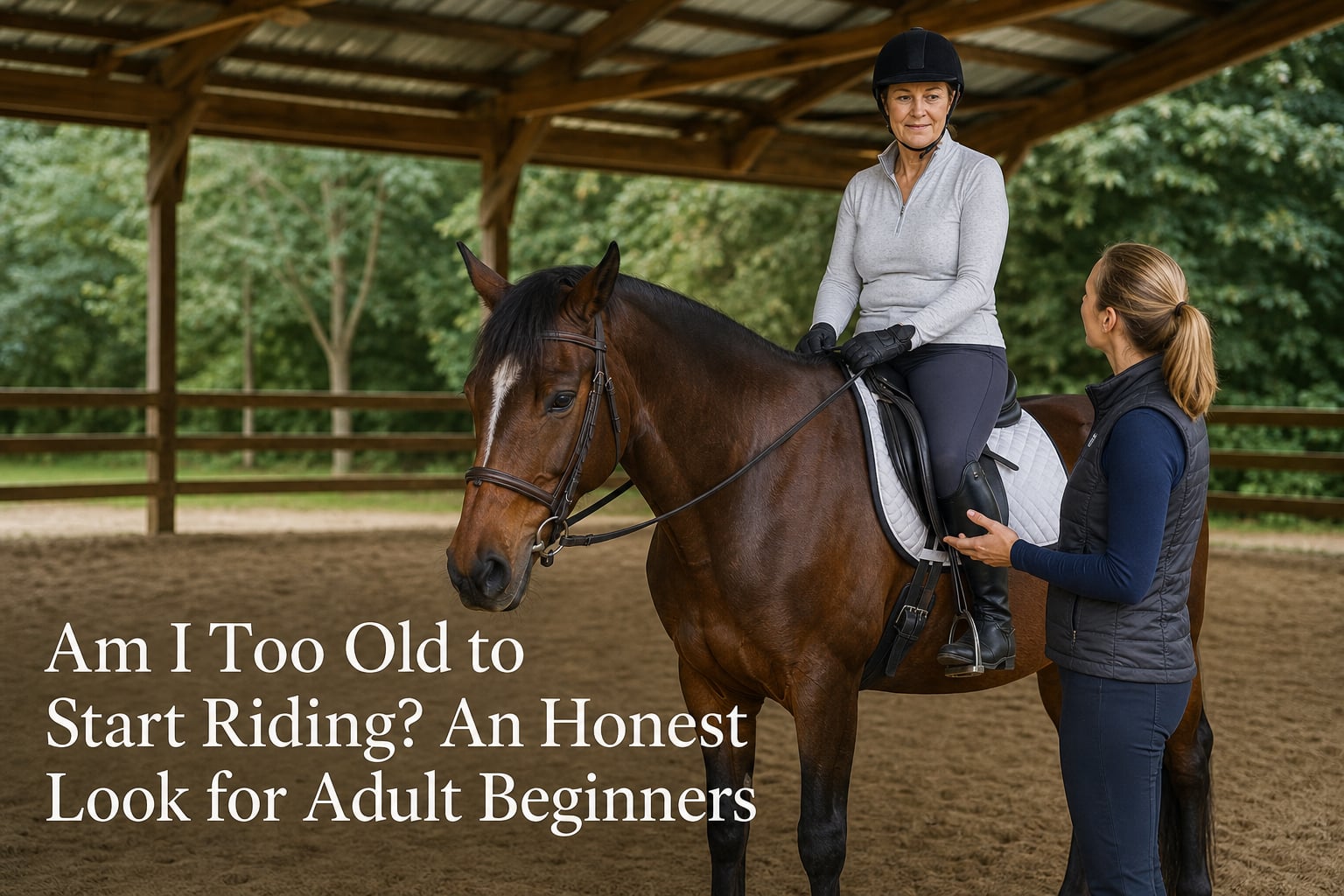 Am I Too Old to Start Riding? An Honest Look for Adult Beginners