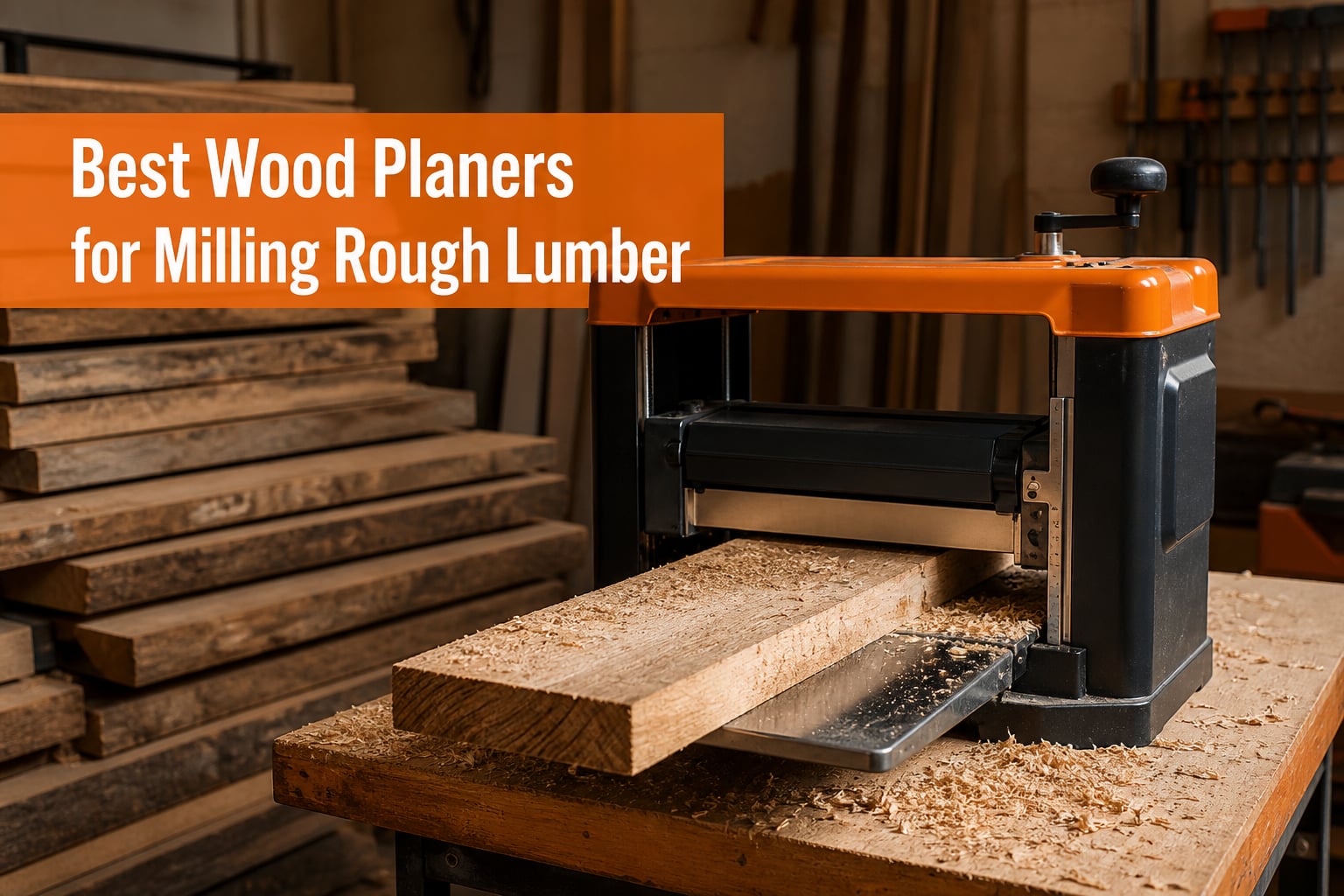 Best Wood Planers for Milling Rough Lumber