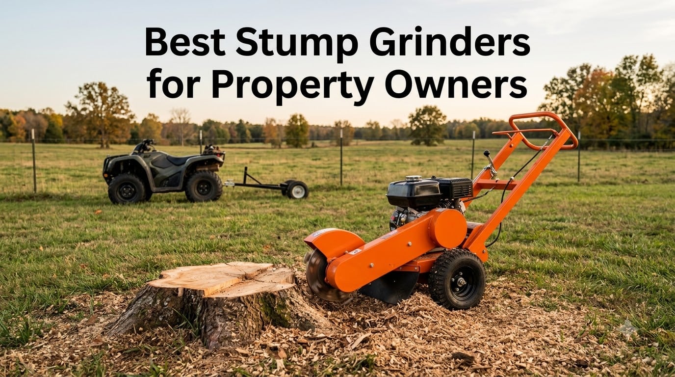 Best Stump Grinders for Property Owners