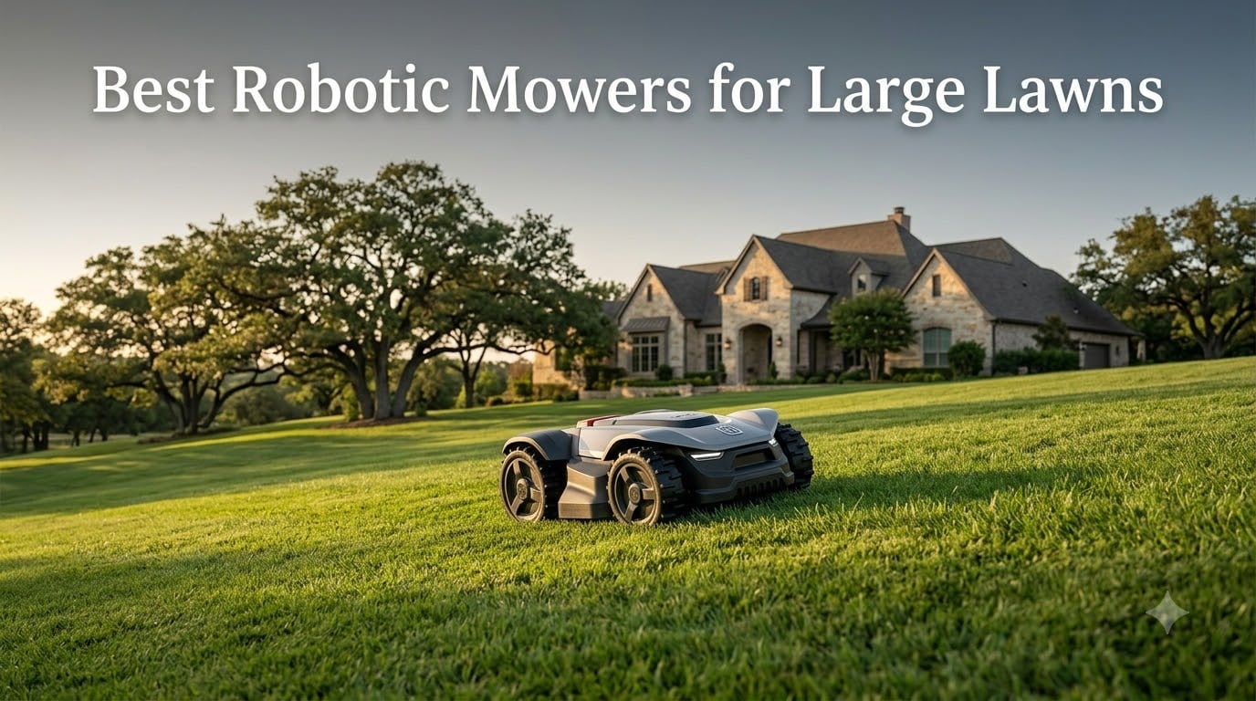 Best Robotic Mowers for Large Lawns