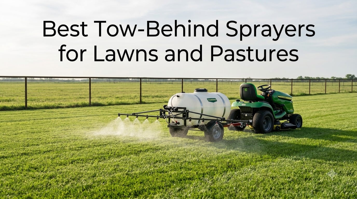 Best Tow-Behind Sprayers for Lawns and Pastures