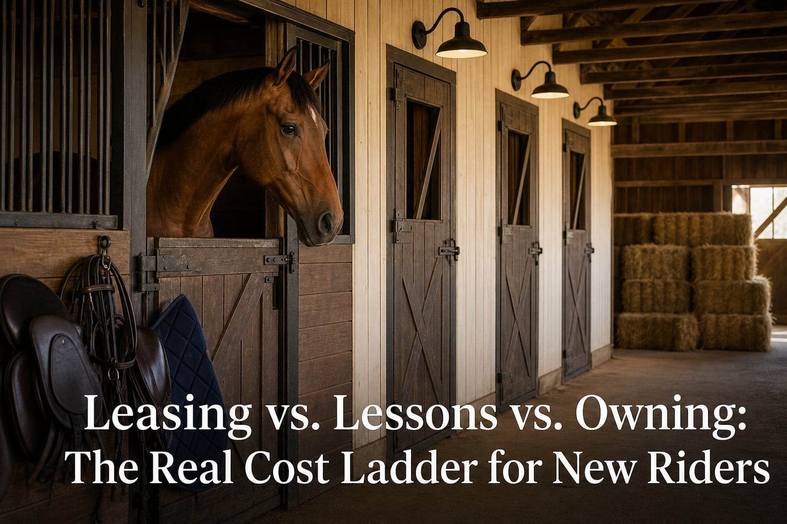 Leasing vs. Lessons vs. Owning: The Real Cost Ladder for New Riders