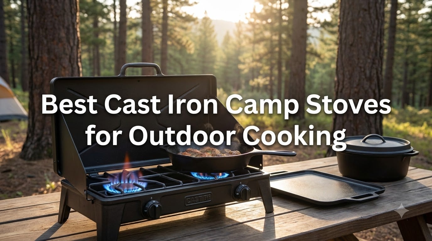 Best Cast Iron Camp Stoves for Outdoor Cooking