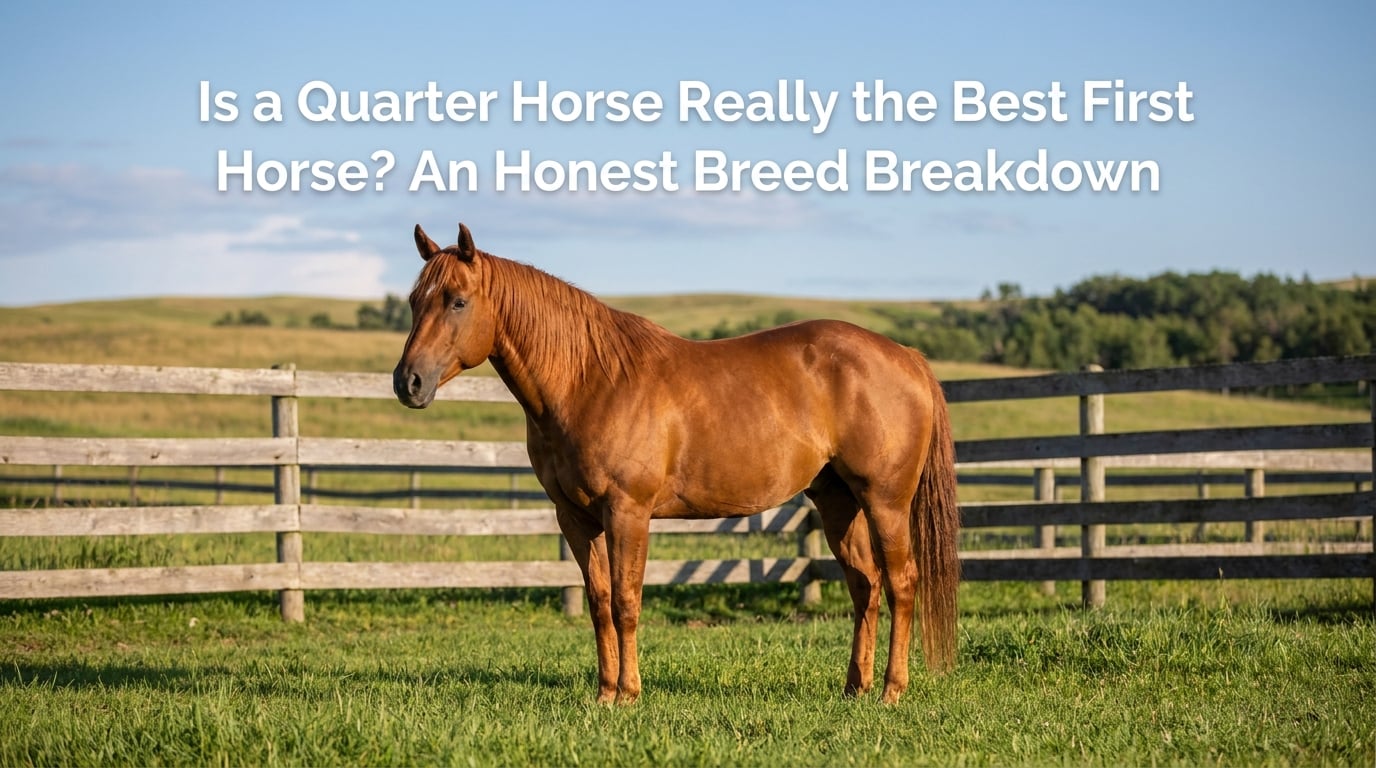 Is a Quarter Horse Really the Best First Horse? An Honest Breed Breakdown