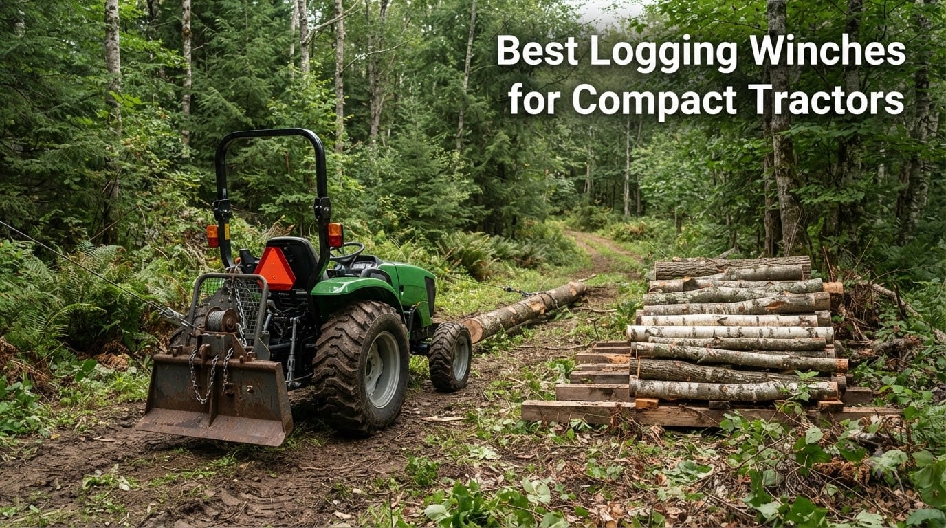 Best Logging Winches for Compact Tractors