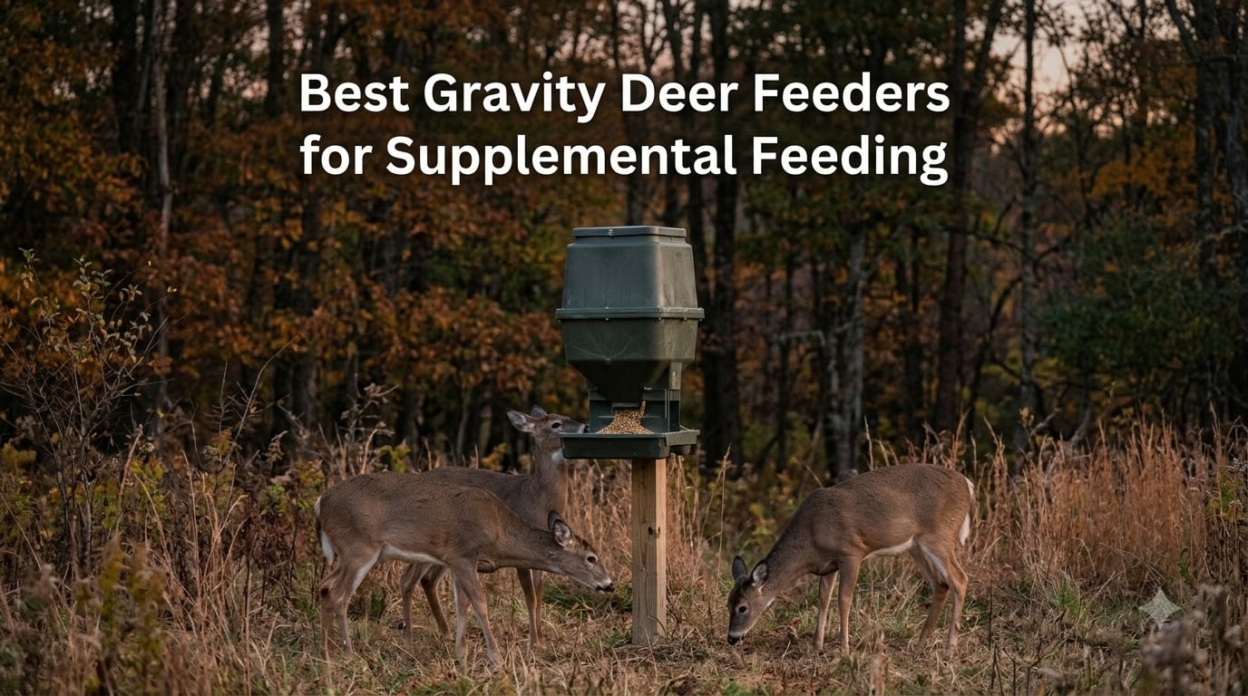 Best Gravity Deer Feeders for Supplemental Feeding